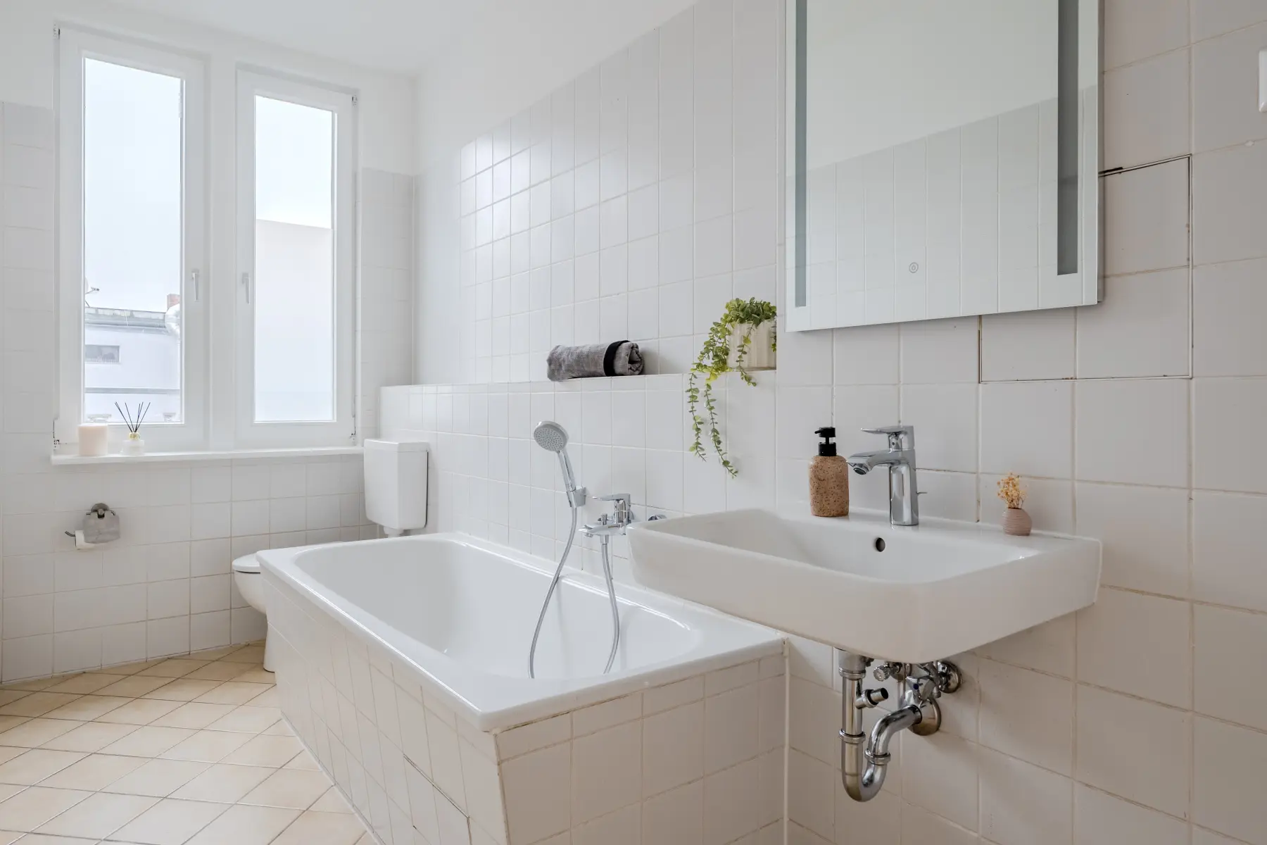 Entspannung pur im Badezimmer